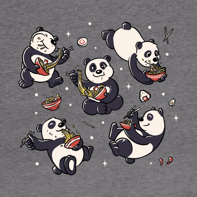 Ramen Pandas by Tobe Fonseca by Tobe_Fonseca